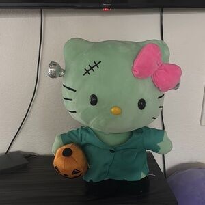 Hello Kitty Zombie Plush with Pink Bow